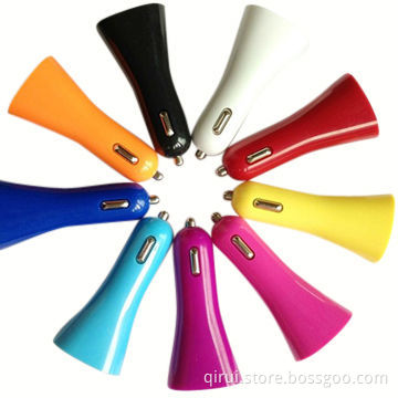Colorful car charger, multicolor